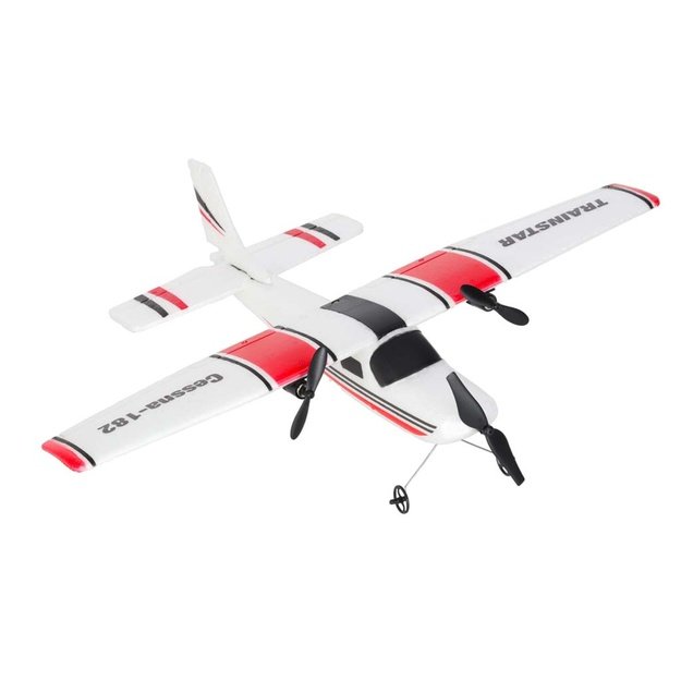 Nuotoliniu būdu valdomas  Cessna 182  sklandytuvas aerobatas 2,4 GHz orlaivis