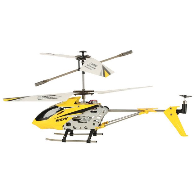 SYMA S107H RC sraigtasparnis 2.4GHz RTF geltonos spalvos