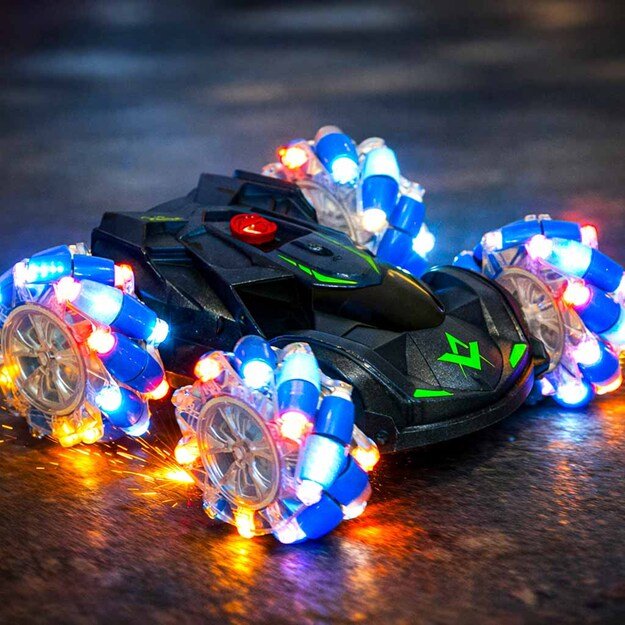 RC nuotoliniu būdu valdomas automobilis REVOLT TG1011 Driftingas Slydz Vapor Racer Turbo Steam 2.4GHz 360 Drift Off-Road