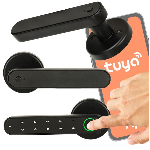 Pir&scaron;tų atspaudų kodas durų rankena  Bluetooth