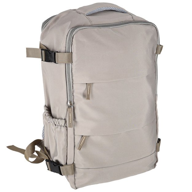 Bagažo kelioninė kuprinė pilka 45x30 cm