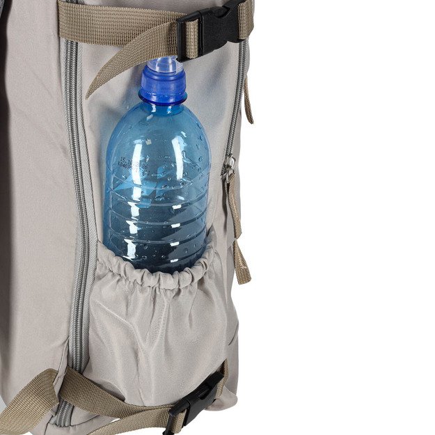 Bagažo kelioninė kuprinė pilka 45x30 cm