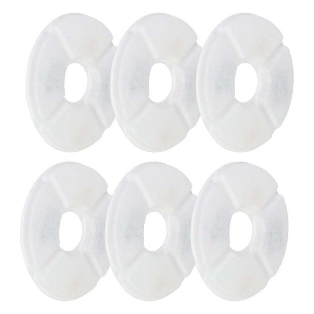 &Scaron;unų ir kačių geriamojo fontano pakaitiniai filtrai, 6 vnt.