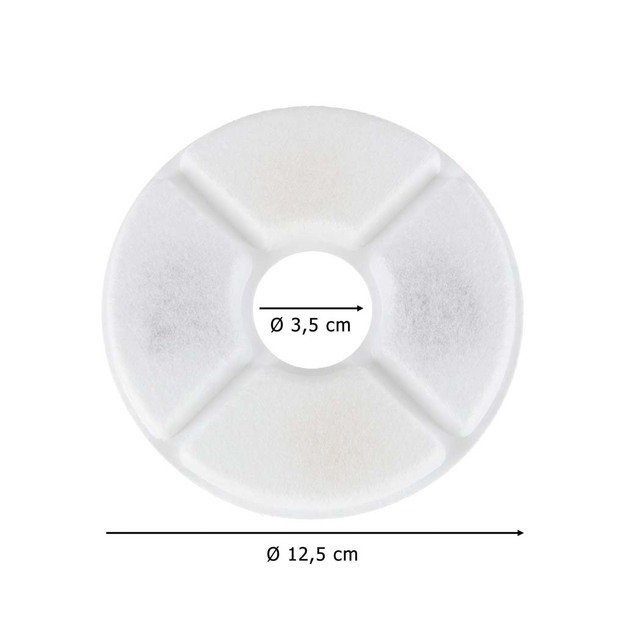 &Scaron;unų ir kačių geriamojo fontano pakaitiniai filtrai, 6 vnt.