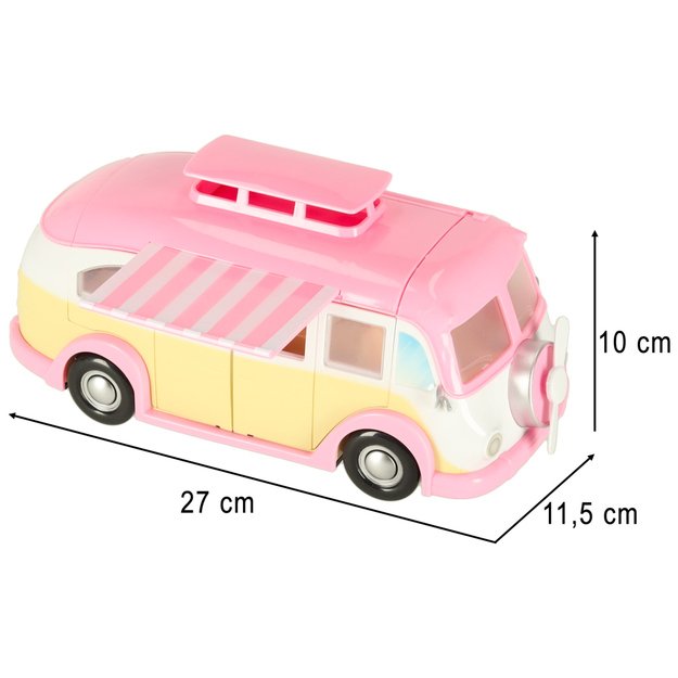 Automobilinių ledų parduotuvė kemperis sulankstomas stalas kėdės 30 vnt.