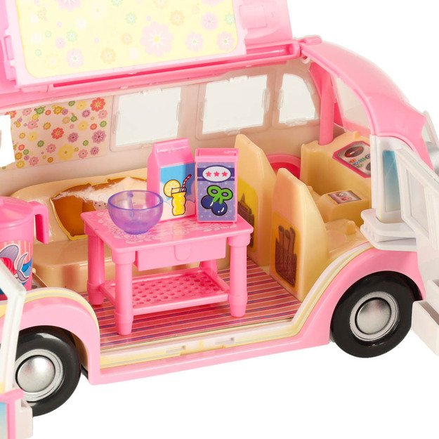 Automobilinių ledų parduotuvė kemperis sulankstomas stalas kėdės 30 vnt.