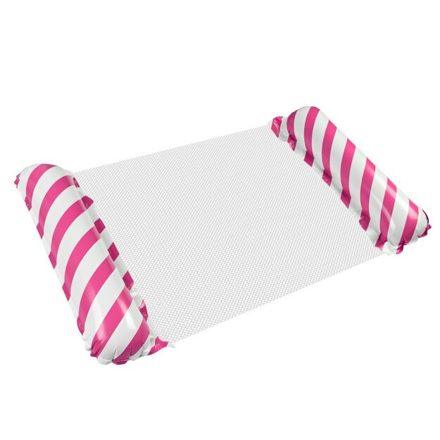 Pripučiamas paplūdimio čiužinys hamakas vandens gulto kėdė baseinas rožinė