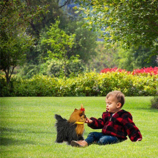 Interaktyvus &scaron;uo reaguoja į prisilietimus, judesius, pasivaik&scaron;čiojimus, lojimą, lojimą York