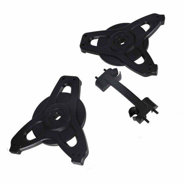 Sodo žarna ant ritės stovo LUARO purk&scaron;tuvo pistoleto įtraukiklis 30 m