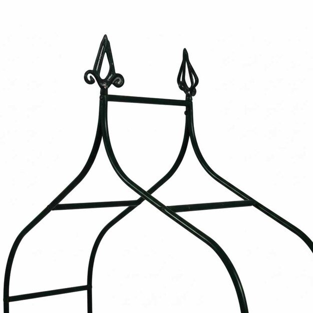 LUARO sodo pavėsinė metalinė arka su grotomis rožėms, gėlėms, vijokliniams augalams 265 cm