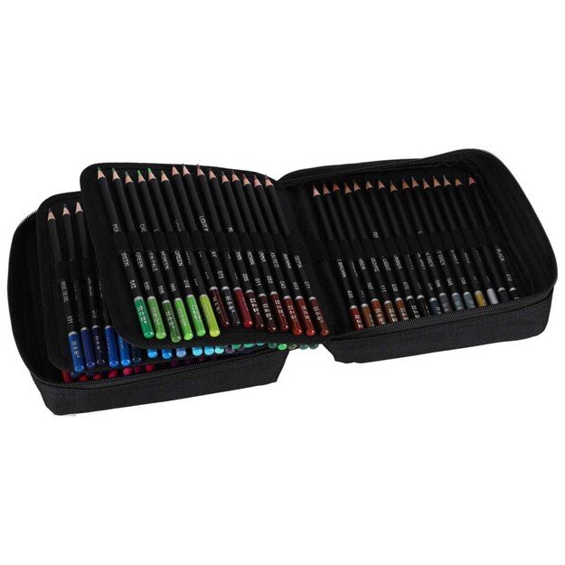 Spalvoti pie&scaron;tukai dėkle, 120 vnt.