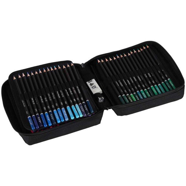 Spalvoti pie&scaron;tukai dėkle, 120 vnt.