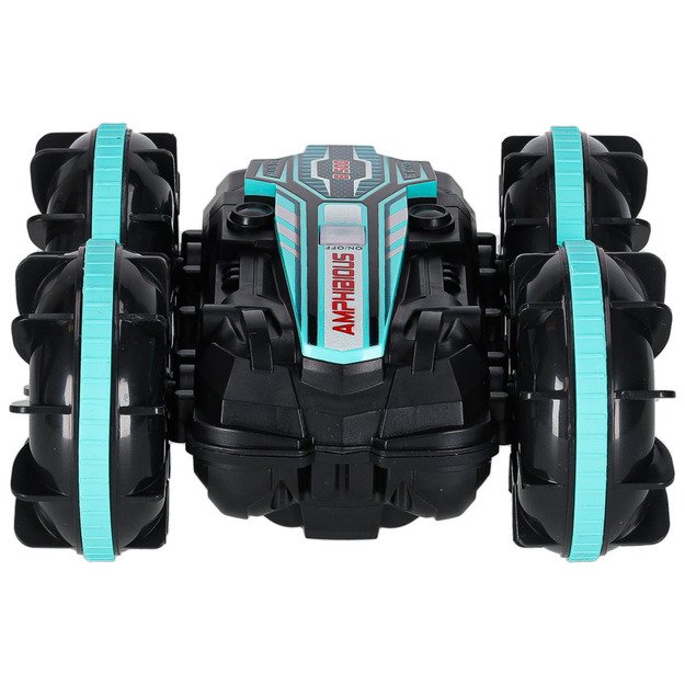 Nuotolinio valdymo automobilis amfibija, valdomas gestais 4x4 360 2.4GHz 3.7V