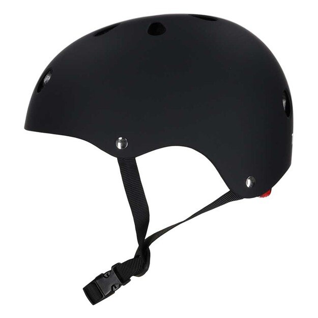 Trike Fix vaiki&scaron;kas dviratininko &scaron;almas reguliuojamas LED M 55-58cm juodas