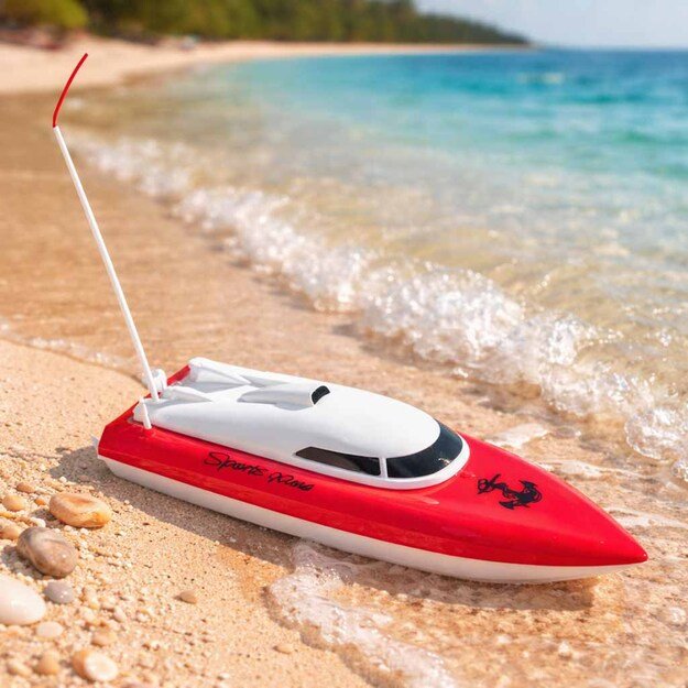 RC valtis 4CH mini CP802 raudona