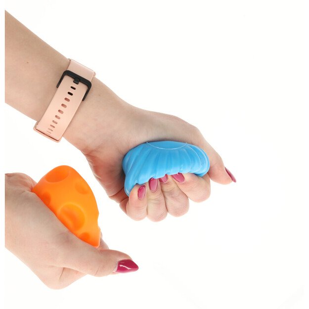 Sensoriniai korekciniai žaisliniai kamuoliukai kūdikiams vaikams