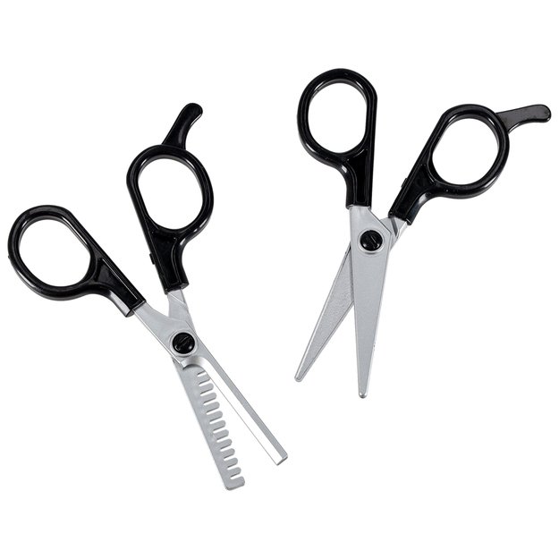 Kirpyklų rinkinys vaikams plaukų džiovintuvas plaukų tiesintuvas &scaron;viesos garsas 15 vnt.