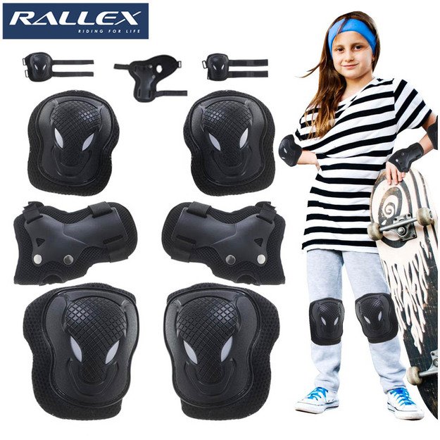 L-BRNO kelio alkūnės rie&scaron;o apsaugai riedulio dviratis motorolerio rinkinys juodas