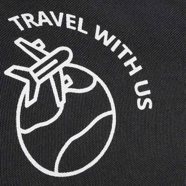 Sportinis kelioninis krep&scaron;ys rankinis bagažas lėktuvui turistinis juodas