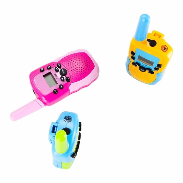 Vaikams skirtas 3 dalių rinkinys  Walkie Talkie Walkie