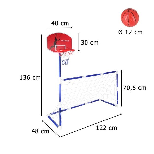 Futbolo vartai futbolo krep&scaron;inio lentos krep&scaron;inio žaidimas 2in1 2 kamuoliai siurblys