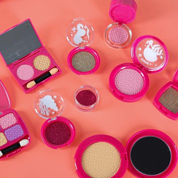 Vaikų makiažo ir nagų rinkinio makiažo lagaminas 22 vnt.