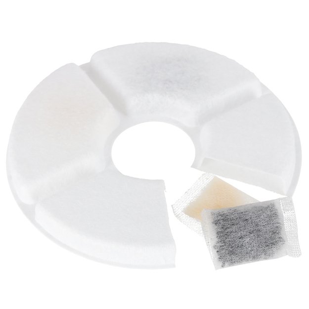 Gertuvė &scaron;uniui ir katei automatinė USB LED gertuvė 2,4 l valymo filtras