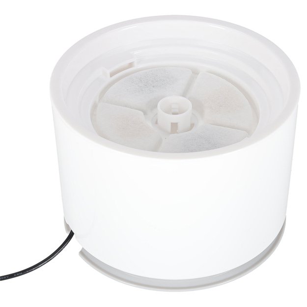 Gertuvė &scaron;uniui ir katei automatinė USB LED gertuvė 2,4 l valymo filtras