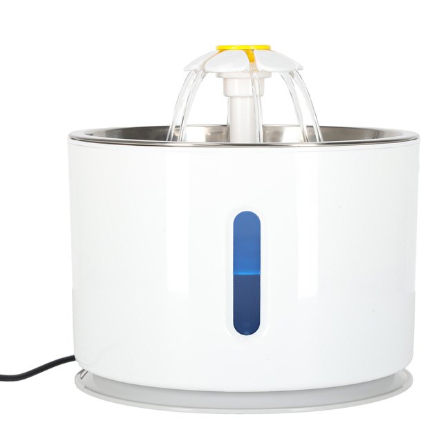 Gertuvė &scaron;uniui ir katei automatinė USB LED gertuvė 2,4 l valymo filtras