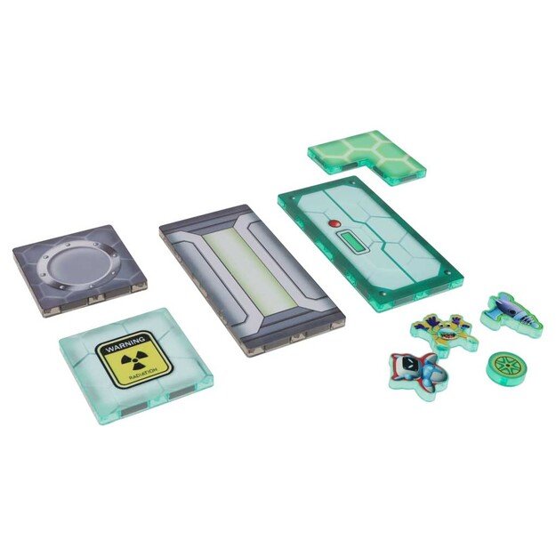 Magnetiniai statybiniai blokai kosminė stotis 108 elementai