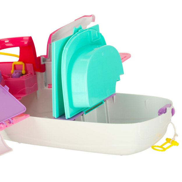 Lėlių valtis vakarėlis jachta i&scaron;skleidžiama lėlė banglentė