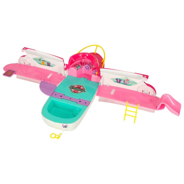 Lėlių valtis vakarėlis jachta i&scaron;skleidžiama lėlė banglentė