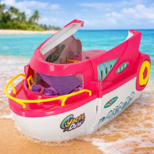 Lėlių valtis vakarėlis jachta i&scaron;skleidžiama lėlė banglentė