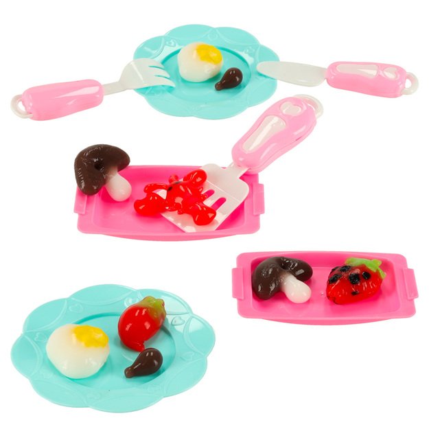 3D kri&scaron;toliniai klijai magija virtuvės trafaretai kūrybinis rinkinys 62 elementai mėlyna