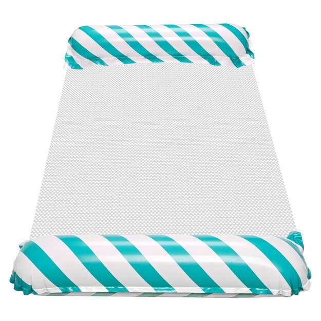 Pripučiamas paplūdimio čiužinys hamakas vandens gulto kėdė baseinas mėlyna