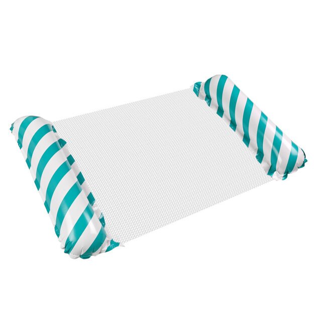 Pripučiamas paplūdimio čiužinys hamakas vandens gulto kėdė baseinas mėlyna