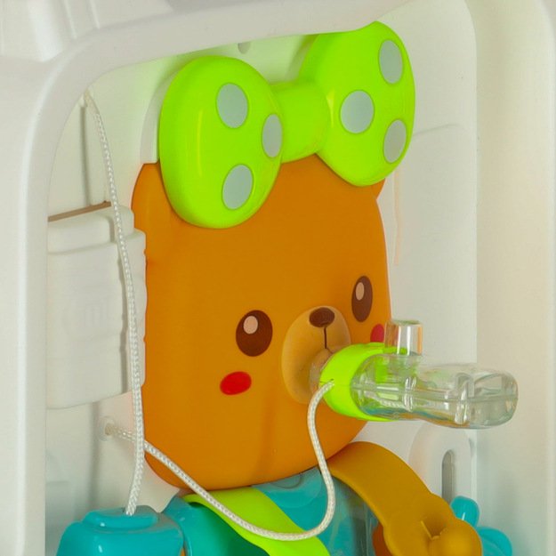 Sensorinė montessori manipuliacinė lenta montessori dėklas rankenėlės me&scaron;kiukas XXL &scaron;viesa garsas