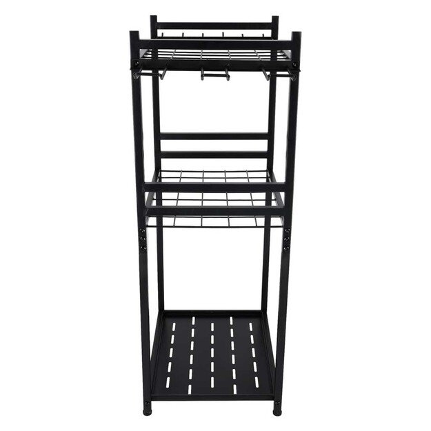 LUARO sodo įrankių stovas grėbliai kastuvai &scaron;luotos dirbtuvių organizatorius