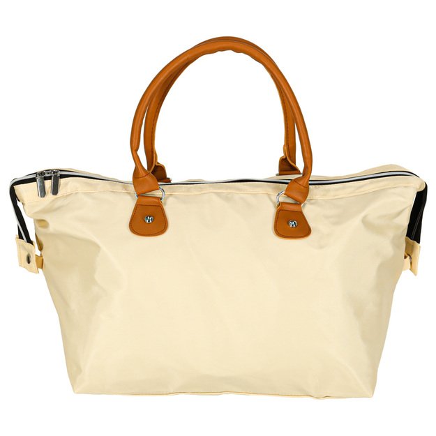 Moteri&scaron;kas daugiafunkcinis vežimėlio krep&scaron;ys mamai, skirtas kelionėms, smėlio spalvos