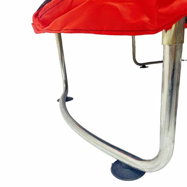 Vaikų batutas sodo kamuolio tinklas krep&scaron;inio kamuolys 155cm raudonas