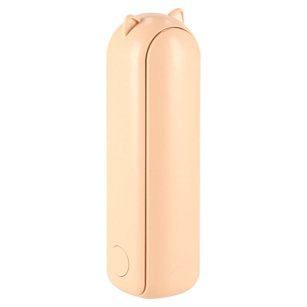 Stalinis ventiliatorius mini rankinis sulankstomas ventiliatorius ne&scaron;iojamas USB rožinės spalvos
