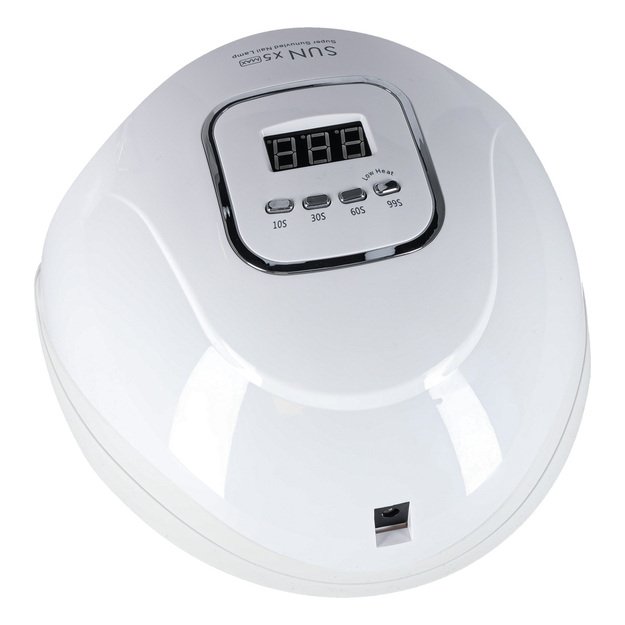 Nagų lempa Sun X5 UV 45 LED 150W manikiūro hibridai geliai