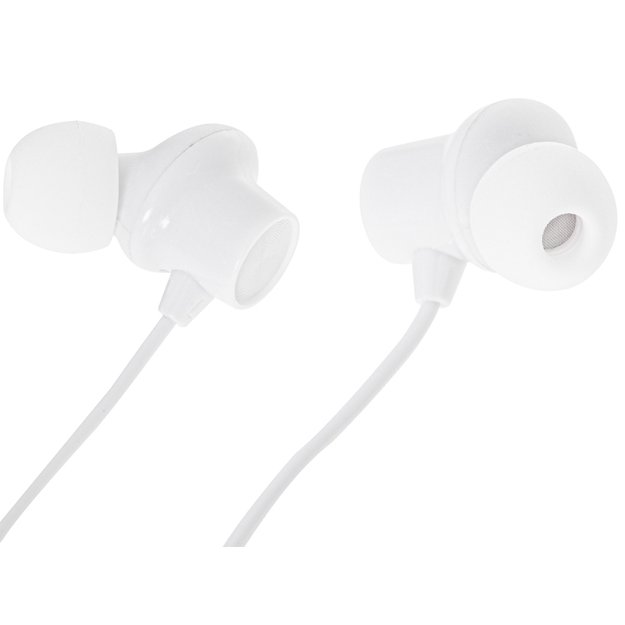 L-BRNO Type-c laidinės ausinės į ausis, baltos spalvos