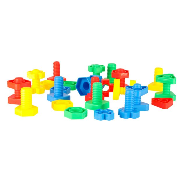 Montessori statybiniai varžtai