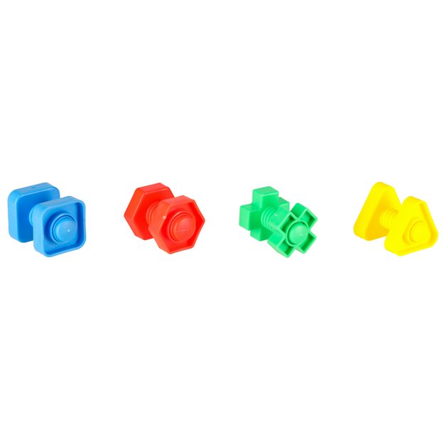 Montessori statybiniai varžtai