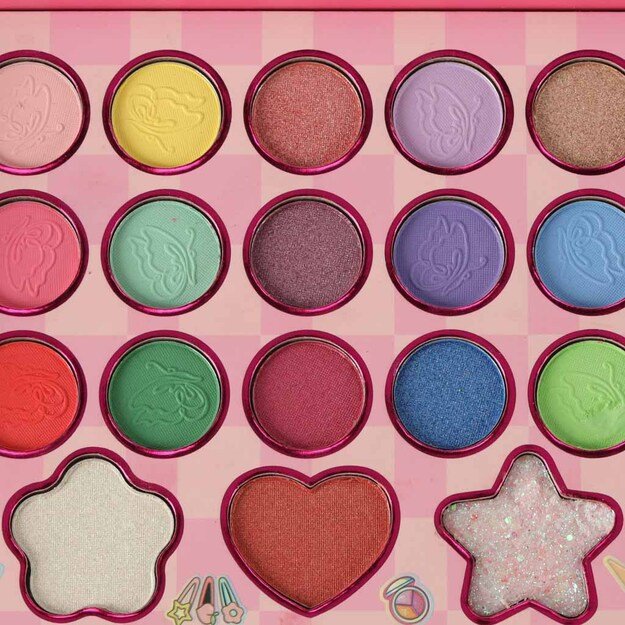 Makiažo ir nagų rinkinys kosmetika makiažas kosmetika &scaron;e&scaron;ėliai lakai stalčiai undinė