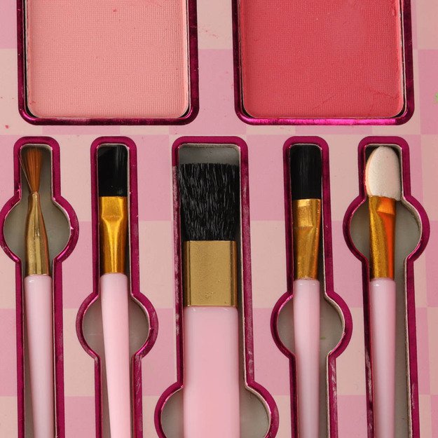 Makiažo ir nagų rinkinys kosmetika makiažas kosmetika &scaron;e&scaron;ėliai lakai stalčiai undinė