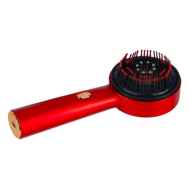 Galvos masažuoklis &scaron;epetys plaukų priežiūros raudonos &scaron;viesos aliejaus aplikatorius USB