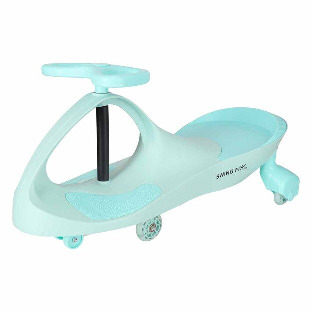 Gravitacijos kalneliai &scaron;viečiantys LED ratai mėtų mėta