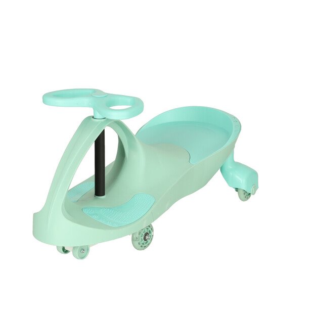 Gravitacijos kalneliai &scaron;viečiantys LED ratai mėtų mėta